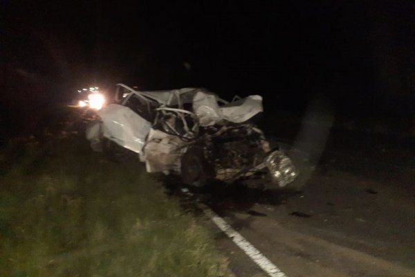 Bella Vista: Un muerto en triple siniestro frontal