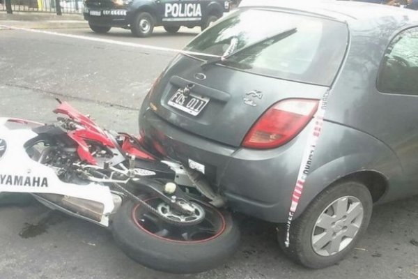 Menor lesionado en siniestro