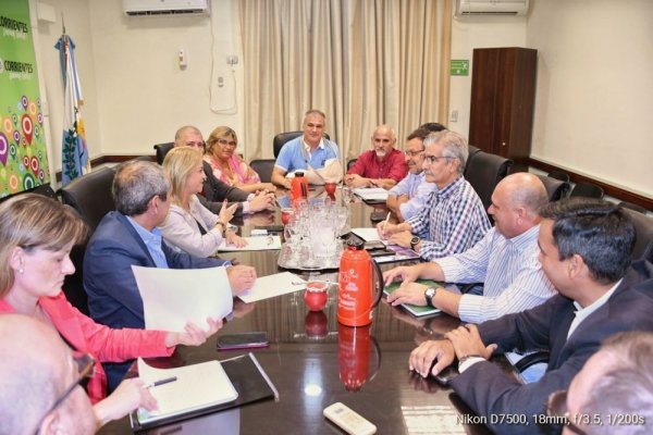 Corrientes: Confirman para este jueves la reunión entre gobierno y gremios