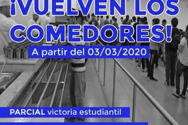 Re-apertura de los Comedores Universitarios de la UNNE: El precio de los tickets se mantienen hasta mayo