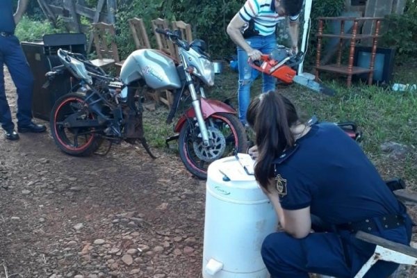 Virasoro: Demorado con elementos robados de una vivienda