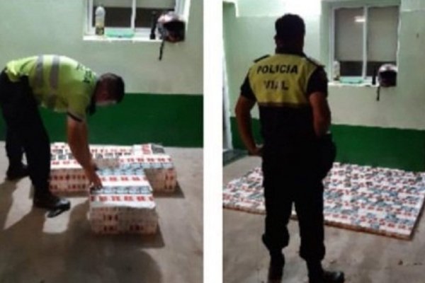Secuestraron 150 cartones de cigarrillos de contrabando