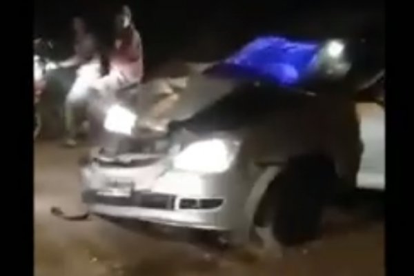 Corrientes: Motociclista en grave estado tras chocar contra un remís