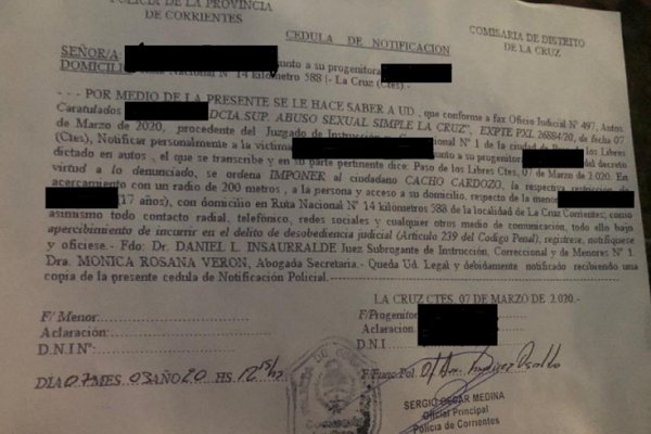 Corrientes: La comunidad de La Cruz conmovida por un posible abuso sexual a una joven especial