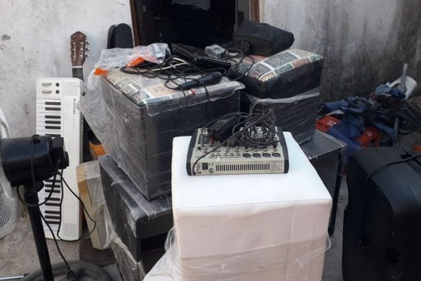 Por tercera vez allanaron una vivienda para secuestrar elementos robados