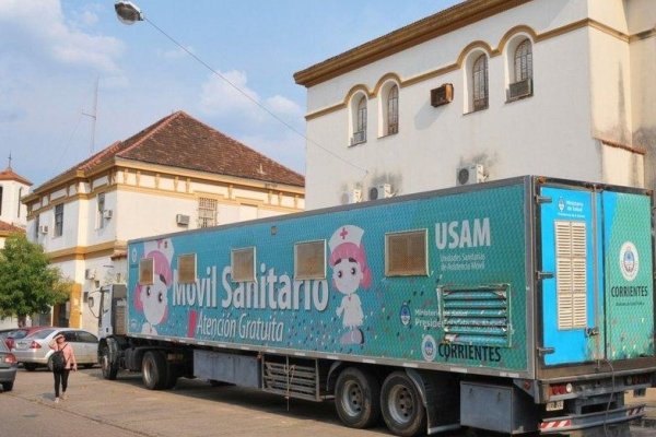 Corrientes: El Hospital Vidal también tendrá camión sanitario por covid-19
