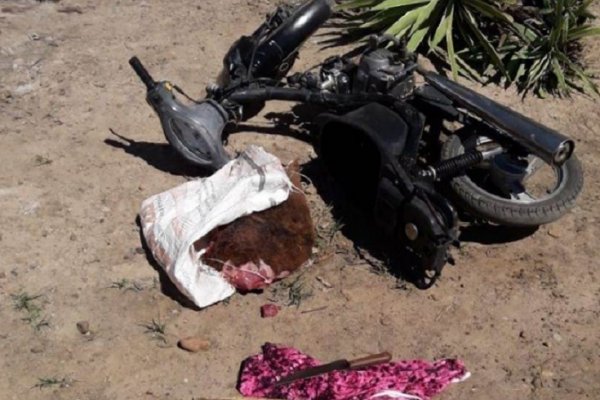 Violó la cuarentena para trasladar carne faenada: fue arrestado