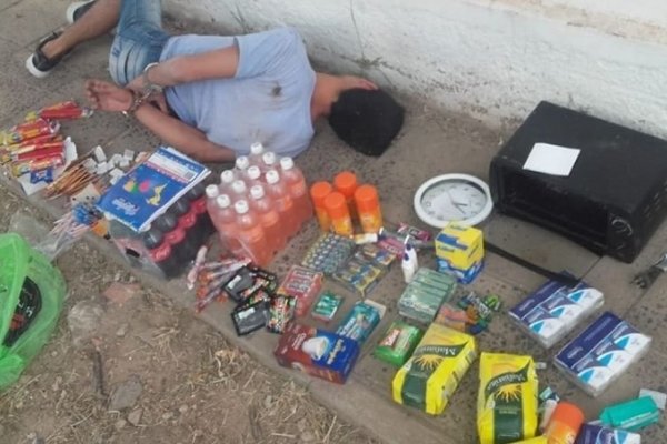 Aprovechó la cuarentena para robar en un Jardín de Infantes