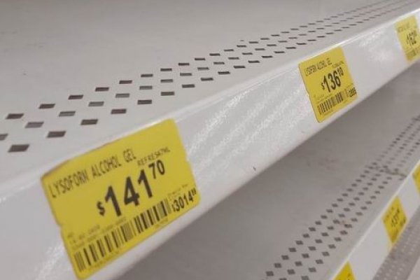 Corrientes: Se mantiene el desabastecimiento de alcohol y desinfectante