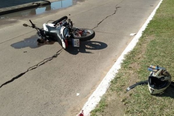 Corrientes: Un hombre terminó lesionado tras accidente de tránsito