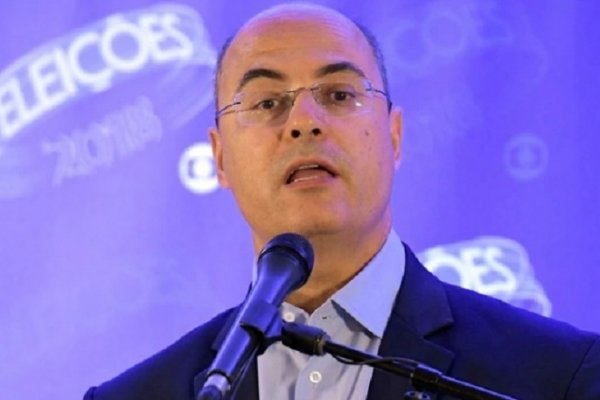 El gobernador de Río de Janeiro, Wilson Witzel, dio positivo por coronavirus