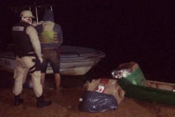 Prefectura decomisó cigarrillos de contrabando en Itatí