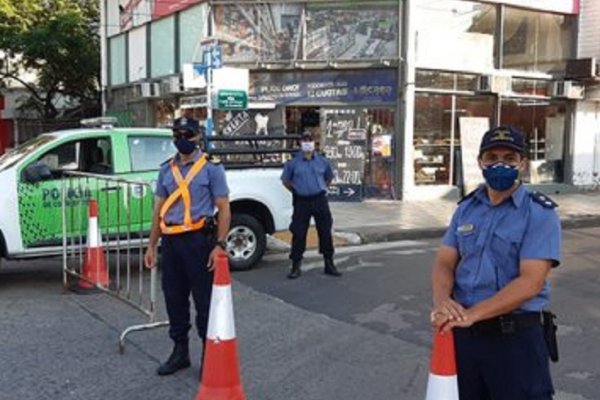 Retenes: Los que vengan al microcentro tienen que estar justificados