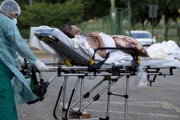 Coronavirus en Brasil: 600 nuevos muertos y 7.921 en total