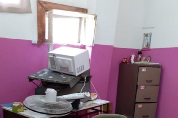 Indignación por robo y destrozos en la escuela Caridi