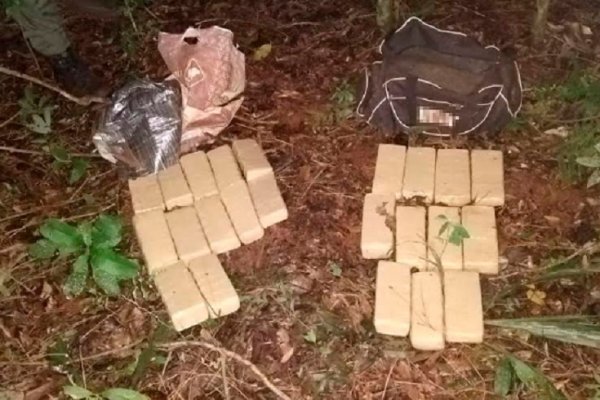 Decomisan en Misiones 14 kilos de marihuana