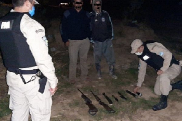 Cuarentena: Detuvieron a dos hombres cazando en una reserva natural de Corrientes