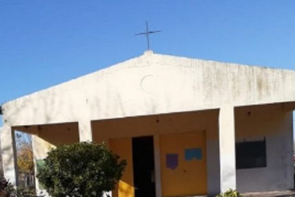 Delincuentes robaron el portón de la iglesia del barrio Esperanza