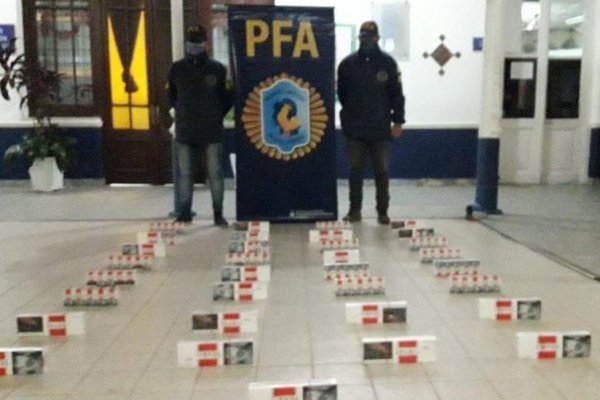 Corrientes: Secuestraron más de trecientos atados de cigarrillos valuados en $128.700
