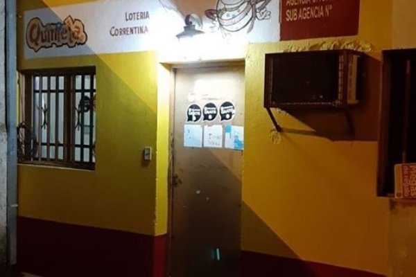 Corrientes: Asaltaron e hirieron al propietario de una agencia de quiniela