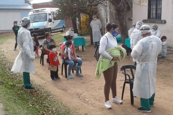 Corrientes: La campaña de vacunación continúa en los barrios de la capital y del interior