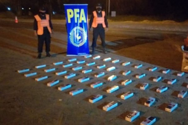 Corrientes: Secuestraron cigarrillos ilegales valuados en más de cien mil pesos
