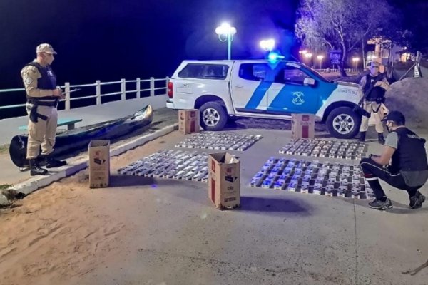 Itatí: Prefectura detuvo a dos hombres con cigarrillos de contrabando