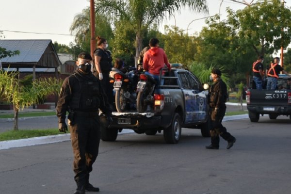 Megaoperativo: 40 demorados por falta de barbijo y documentación