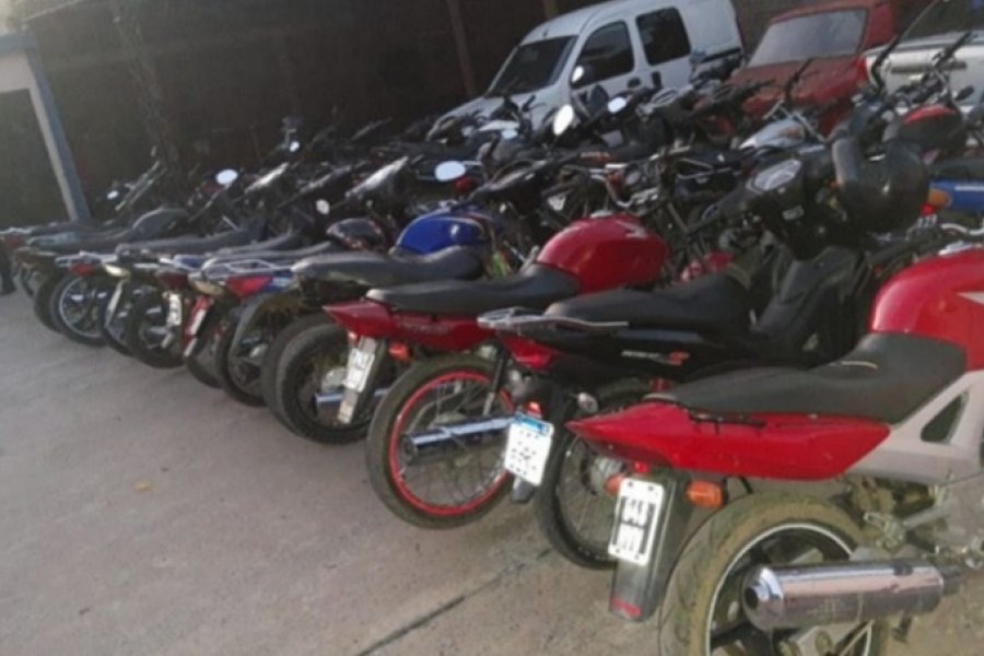 Operativo de control dejó 18 motocicletas secuestradas y siete personas demoradas