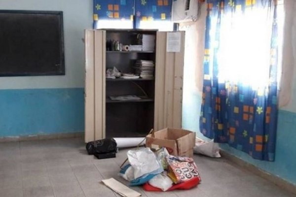 Corrientes: Robo y destrozos en una escuela