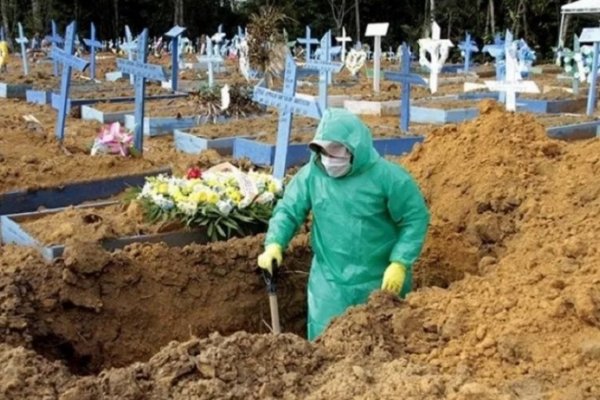 Brasil tuvo 1.163 fallecidos en 24 horas y se acerca a los 78.000 muertos por la pandemia