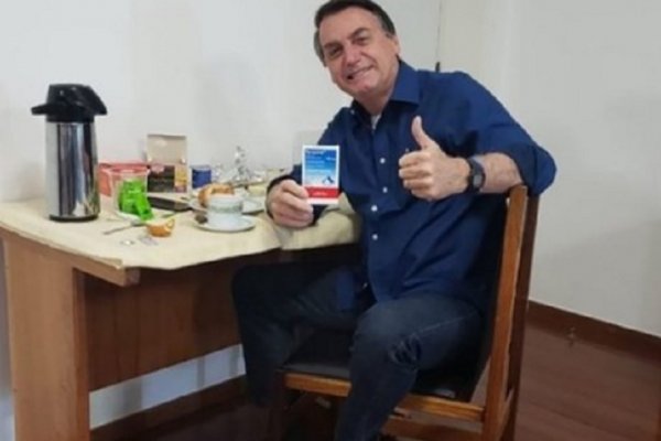 Jair Bolsonaro anunció que ya no tiene coronavirus