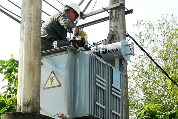 Cortes de energía eléctrica en localidades del interior