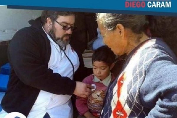 Operativo de salud en la zona rural de Mercedes