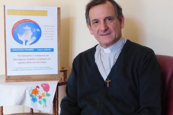 Monseñor Canecin animó a colaborar con la obra evangelizadora de la Iglesia