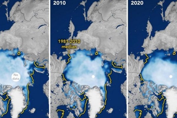 El peor verano para el hielo del Ártico: la Nasa lo demuestra con sus satélites