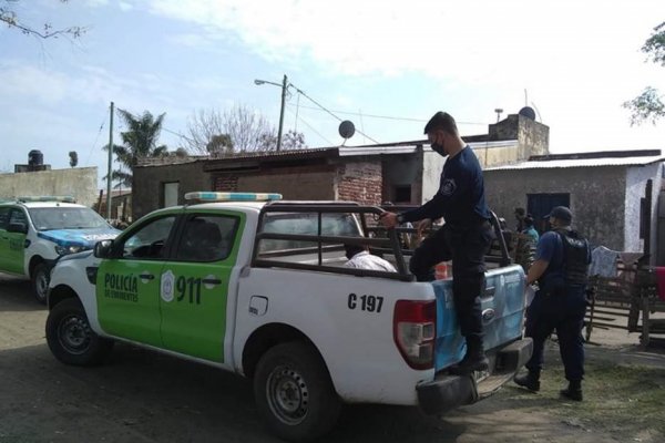 Tres detenidos tras varios allanamientos en Monte Caseros