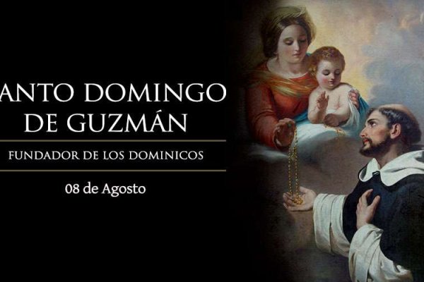 Hoy es la fiesta de Santo Domingo de Guzmán, a quien la Virgen le entregó el Rosario