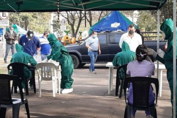 Recuerdan que desde este lunes comienzan a cobrar los hisopados en el control del Puente