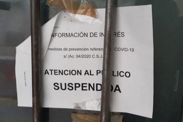 Corrientes: Activaron el protocolo de coronavirus en un Juzgado Federal