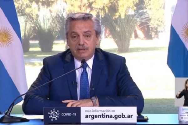 Cuarentena: Fernández anunció que sigue el sistema actual hasta el 30 de agosto
