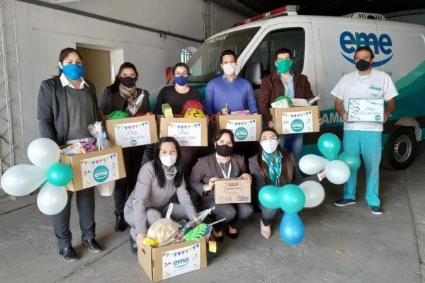 EME entregó donaciones por el día del niño en Chaco y Corrientes