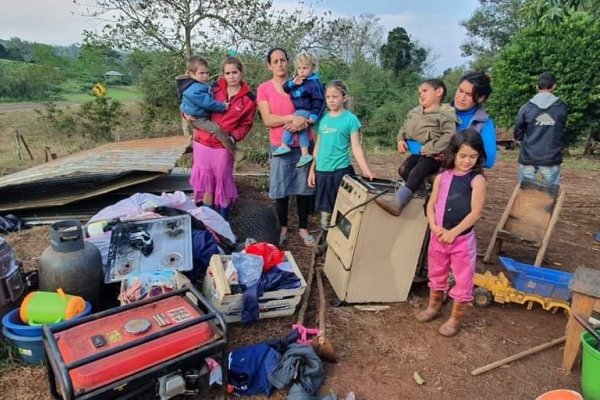 Desalojaron a varias familias ignorando que existe un proceso de acuerdo