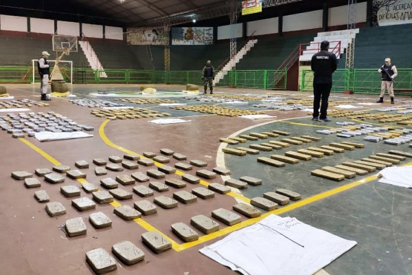 Prefectura secuestró más de 770 kilos de marihuana