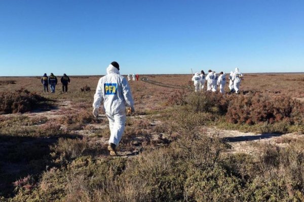 Hallan medias y restos de telas durante un rastrillaje en cangrejales de General Cerri