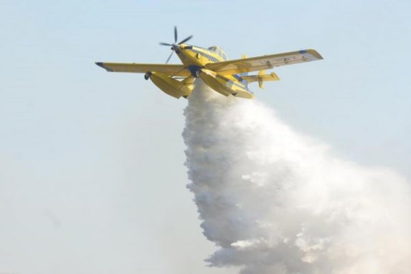 Corrientes: Nación enviará aviones hidrantes para combatir los incendios