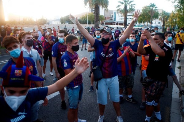 El grito desesperado de los hinchas culés: 