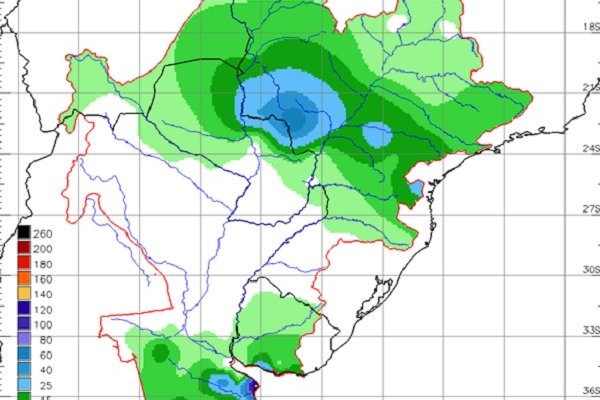 Se registran escasas lluvias en Corrientes desde julio