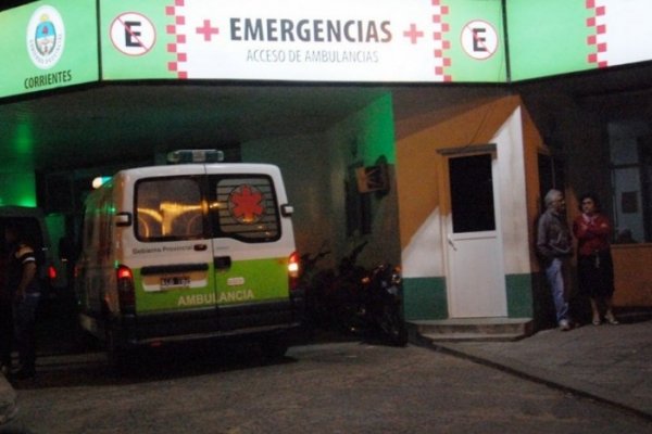 Tres motociclistas graves tras un choque en Bella Vista