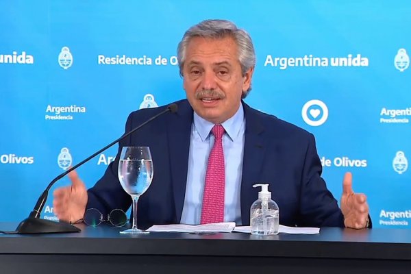 Alberto Fernández anunció que se permitirán las reuniones de hasta 10 personas al aire libre